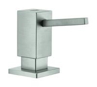 Distributeur de produit à vaisselle GROHE Cube, pour savon liquide, réservoir 500 ml, 40649DC0, 40649DC0, Colorazione: super acciaio