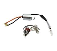 Distributor Puntine distributore e condensatore Set parti motore in metallo adatte per puntine distributore 43D 45D Distributore Elettronico