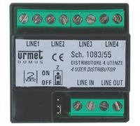 Urmet 2VOICE distributore 4 utenze 1083/55