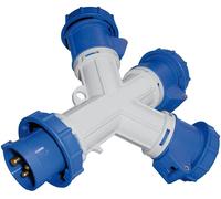 Distributore a 3 prese CEE IP 67 - Industriale 220 - 230 V Monofase Brennenstuhl
