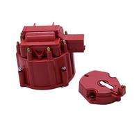 Distributore accensione Bobina rotore con cappuccio distributore HEI adatta per SBC BBC 305 350 454 6 cilindri DR906, 1974408, 1986628, MLMSD8416, GM08 Distributore di Accensione Elettronica