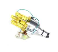 Distributore accensione Distributore Distributore di accensione adatto per VW Beetle L4 1.6L 1960-1985 Set di puntine Corpo cromato adatto per BOSCH Molti(Yellow clean)