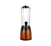distributore acqua Dispenser for bevande da 2,5 litri, perfetto for le feste, da utilizzare come distributore di alcol, acqua, limonata e altra torre di birra for le feste. bevande(Wood)
