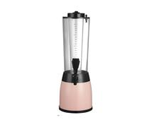 distributore acqua Dispenser for bevande da 2,5 litri, perfetto for le feste, da utilizzare come distributore di alcol, acqua, limonata e altra torre di birra for le feste. bevande(Roze)