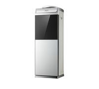 Distributore acqua Distributore di acqua calda e fredda a caricamento dall'alto,Dispenser di acqua 2 temperature calde e fredde Blocco di sicurezza per bambini Adatto per casa ufficio silver