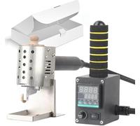 Distributore adesivo a pressione manuale per colla a caldo portatile industriale ad alta efficienza con temperatura regolabile per imballaggio in pelle in tessuto lavorazione del legno artigianato