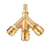 Distributore Aria Compressa con | Spina Giunto Aria Resistente | di Accoppiamento Industriali Compatti e Antifughe per Utensili Pneumatici ed Attrezzature