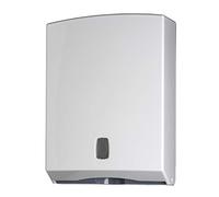 Distributore asciugamani piegati bianco basic 400fg - conf. 1