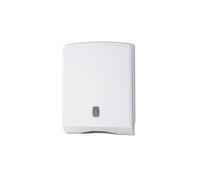 Medial International distributore d carta asciugamani 500 fogli in abs bianco - 104026