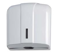 Distributore Asciugamani Piegati Wave Bianco Medial - Dispenser Bagno Carta