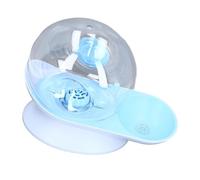 Distributore Automatico Acqua per Animali Domestici, Distributore Automatico Acqua per Gatti a Gravità, Alimentatore Rimovibile per Piatti D'Acqua per Cuccioli Gattino Al Coperto