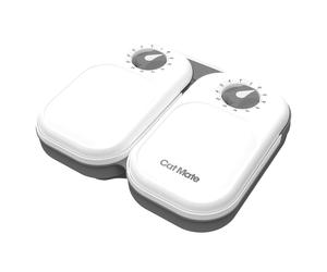 Distributore automatico Cat Mate C200 per 2 pasti - 2 x 400 ml - Distributore