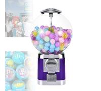 Distributore automatico classico per gomme da masticare, distributore automatico con chiave per giocattoli per gomme da masticare e capsule, ideale per uso domestico o commerciale