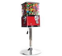 Distributore automatico commerciale di Candy, erogatore girevole di Gumball con il supporto, a gettoni per le capsule del giocattolo e le palle rimbalzanti