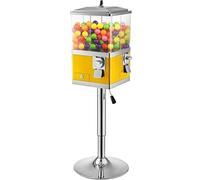 Distributore automatico commerciale di Candy, erogatore girevole di Gumball con il supporto, a gettoni per le capsule del giocattolo e le palle rimbalzanti