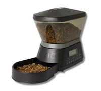 Distributore Automatico Croccantini 3,5Kg Dispenser Cibo Secco Cani Gatti