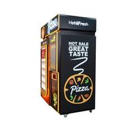 Distributore automatico della pizza al dettaglio - chiosco salvaspazio del touch screen, tecnologia di cottura veloce & hub di copertura multi-opzione