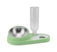 Distributore Automatico di Acqua per Alimenti per Animali Domestici, Dispenser Acqua Facile da Pulire per Cani e Gatti 2 in 1 Alimentatore per Alimenti per Cani Gatto