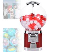 Distributore automatico di caramelle con 100 Twister, distributore automatico classico per negozi al dettaglio, dispenser per capsule di caramelle