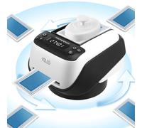 Distributore Automatico di Carte, Distributore Elettrico di Carte, Distributore di Carte Rotante a 360°, Macchina per L'invio di Carte Fino a 8 Giocatori, per Poker, UNO, Blackjack, Texas Hold'em