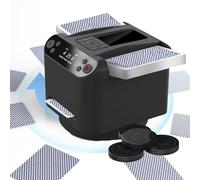 Distributore automatico di carte e shuffler con rotazione a 360 gradi e pulsanti wireless, macchina ricaricabile per giochi di carte