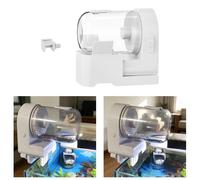 Distributore automatico di cibo per pesci, acquario, timer 12/24 ore, portatile