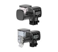 Distributore automatico di cibo per pesci con schermo , impilabile, per acquario