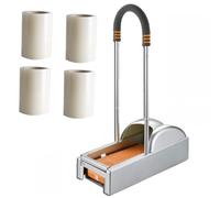 Distributore automatico di copriscarpe con coperture impermeabili usa e getta, design comodo per un facile utilizzo a casa, ufficio e supermercati