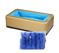 Distributore Automatico di Copriscarpe, Copriscarpe Dispenser,Automatico con 100 pezzi monouso copertura per Interni, Copri Stivale Antipolvere,casa, Ufficio, Fabbrica, Ospedale, supermercato