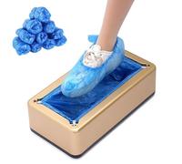 Distributore automatico di copriscarpe usa e getta con copriscarpe in plastica, portatile per casa, ufficio e ufficio