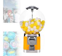 Distributore automatico di gomma da masticare - Macchina classica con chiave per gomma da masticare e giocattoli a capsule, dispenser di caramelle per uso domestico o commerciale