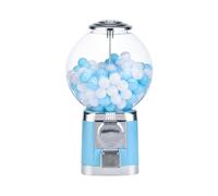 Distributore automatico di palline, caramelle a gettoni, dispenser di giocattoli, mini macchina per capsule Gashapon, porta 100 palline twist per gomme da masticare, palline, premi(Z)