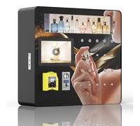 Distributore automatico di profumo da 10,1 pollici touch screen dispenser di fragranza con ugello automatico dello spruzzo, pagamento della moneta/carta di credito supportato, macchina commerciale del