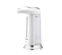Distributore automatico di sapone, gel idroalcolico 330 ml grigio e sapone bianco dispensa auto dispense