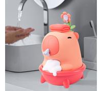 Distributore Automatico di Sapone, Grazioso Design a Forma di Capibara, Senza