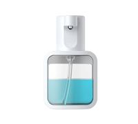 Distributore Automatico di Sapone Liquido A 3 Marce, Disinfettante Ricaricabile, Lavamani, Pulizia Automatica, Bianca