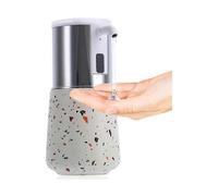 Distributore automatico di sapone senza contatto, distributore di sapone liquido in ceramica, distributore di detersivo per piatti a mani li