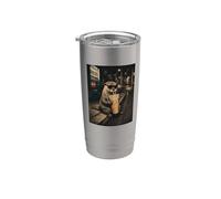 Distributore automatico di strada giapponese del caffè freddo della lontra Bicchiere termico in acciaio inox doppia parete