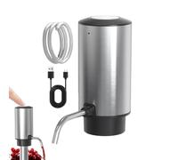Distributore automatico di vino,Dispenser di vino per bottiglie di vino,Dispenser automatico di liquori - Aeratore di vino versatore, decanter intelligente, pompa decanter per vino ricaricabile p