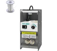 Distributore automatico per saldatura, dispenser stabile per filo di saldatura con supporto per albero per elettronica e progetti metallici, compatibile con 1,2 mm