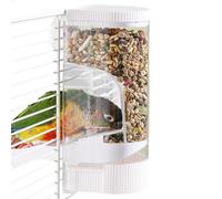 Distributore automatico per uccelli,Contenitore automatico trasparente per alimenti - Contenitore per alimenti per uccelli,per volano Pinson Parrucche Monaco Giardino Casa Cortile Parco Balcone Farm