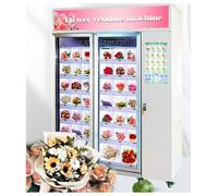 Distributore automatico refrigerato commerciale del fiore con il touch screen per i centri commerciali, gli aeroporti & le lobby dell'ufficio, distributore automatico del bouquet