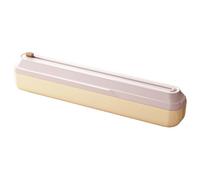 Distributore avvolgente con taglierino, dispenser magnetico ricaricabile, supporto arrotolabile a parete, taglierina multifunzione per la guarigione del cibo per la casa, ristorante e cucina