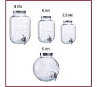 distributore bevande bibite vino acqua dispenser con rubinetto per feste sangria