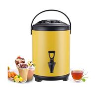 Distributore Bevande Calde e Fredde (6L/8L/10L/12L) - Termobottiglia con Rubinetto Antigoccia, Maniglia Ergonomica e Tenuta Stagna - Per Ufficio, Ristoranti, Eventi e Esterno
