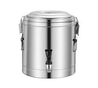 Distributore Bevande Calde Professionale 10-80L in Acciaio Inox 304 - Termos per Caffè, Tè e Cioccolata con Isolamento Termico - Ideale per Bar, Casa, Feste ed Eventi
