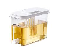 Distributore Bevande Trasparente 4L Con Contenitore Grado Alimentare A Rubinetto A Prova Perdite Per Feste E Cucine All'aperto/interno Un Moderno Distributore Bevande Fredde Con