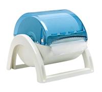 DISTRIBUTORE BOBINE PARETE VELO CAR. DISPENSER MURO TAVOLO ROTOLI HACCP