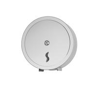 MEDIALINTERNATIONAL - 105006 - Distributore di carta igienica in rotoli Maxi Jumbo da 400 mt - 31x13x32 cm - acciaio inox - Medial International - 67496 - Conf. da 1 Pz. - 105006