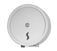 MEDIALINTERNATIONAL - 105006 - Distributore di carta igienica in rotoli Maxi Jumbo da 400 mt - 31x13x32 cm - acciaio inox - Medial International - 67496 - Conf. da 1 Pz. - 105006